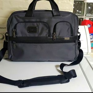 Used Tumi  Alpha expandable briefcase